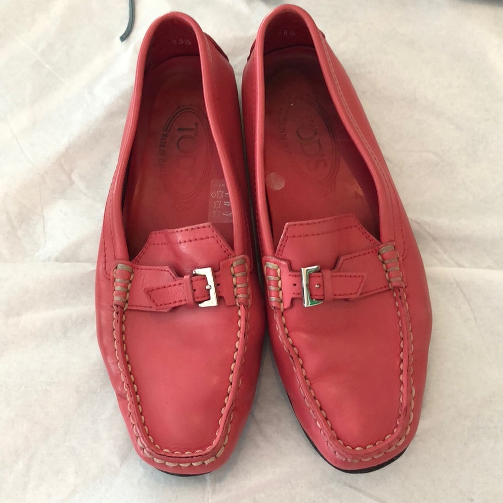 Mocassins hot pink